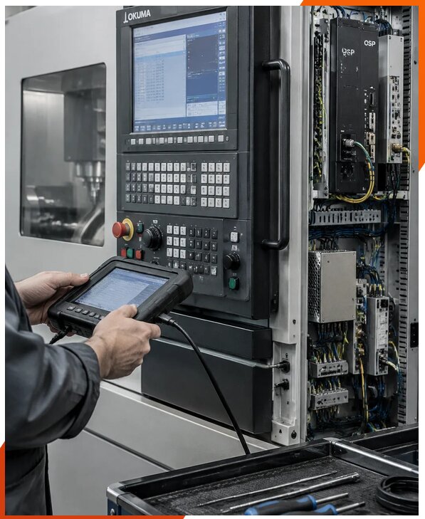 Ремонт систем Okuma OSP в Качканаре от 8202 р. | ЮнионикРу
