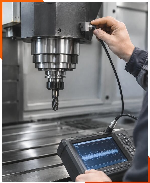 Вибродиагностика шпинделей станков в Качканаре